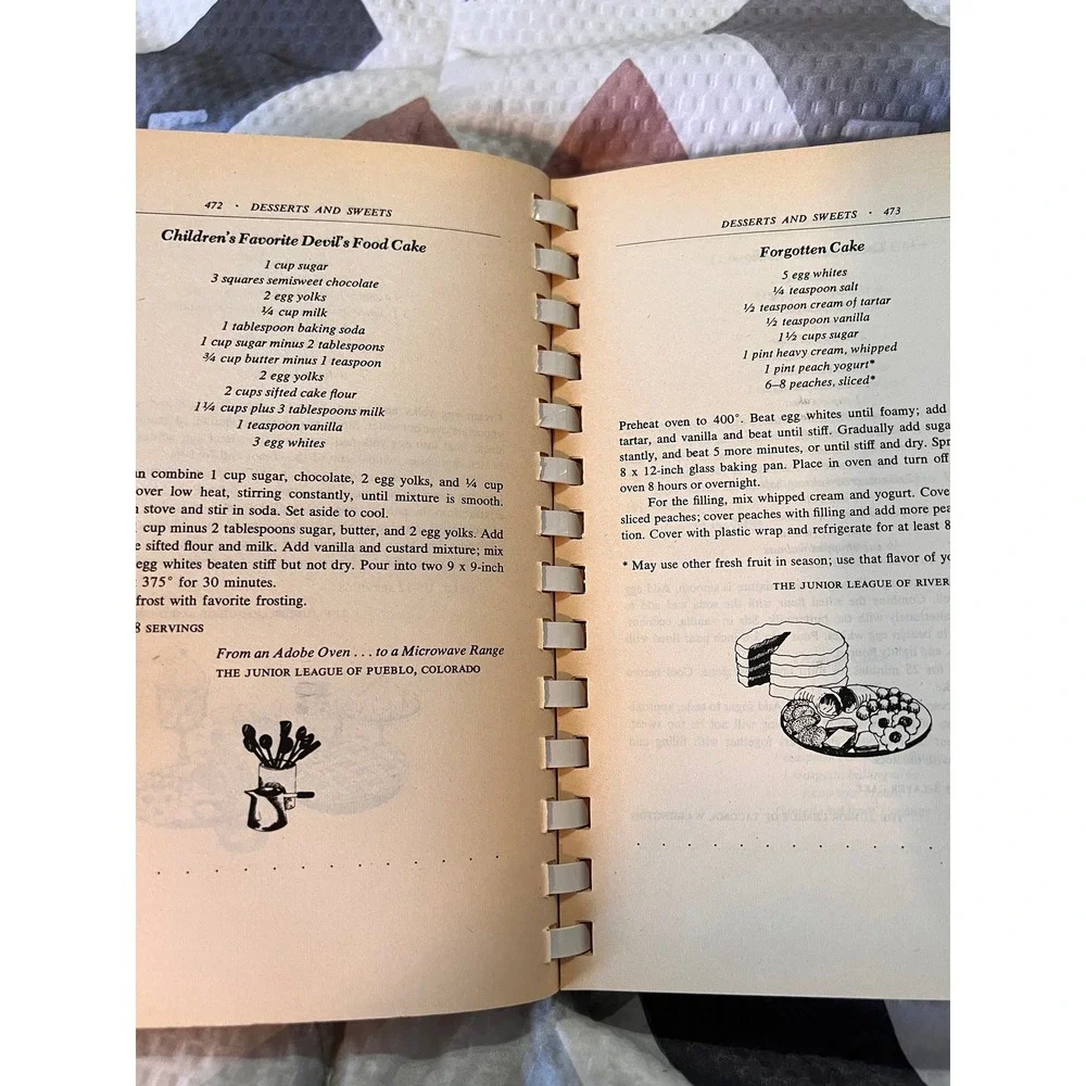 The Western Junior League Cookbook 1981‎ First Edition Ann Seranne Spiral Bound